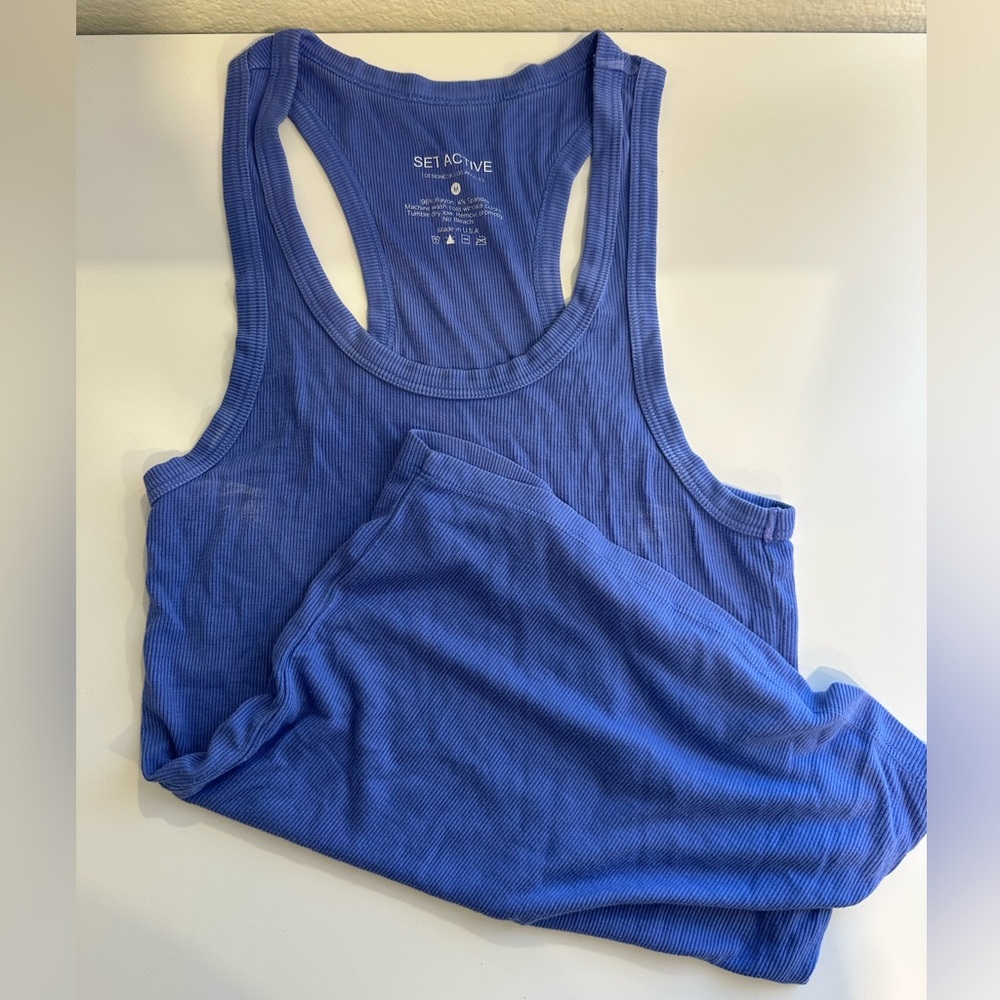 Set Active Basics Tank In Snowcone - image 1